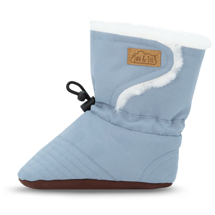 Jan & Jul Stay-Put Winter Booties - Dusty Blue