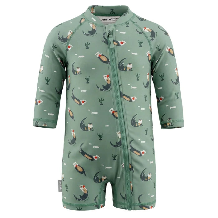 Jan & Jul Sun & Splash UV Jumpsuit - Otter