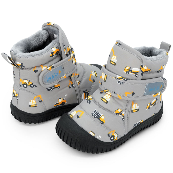 Jan & Jul Toasty-Dry Booties - Grey Construction