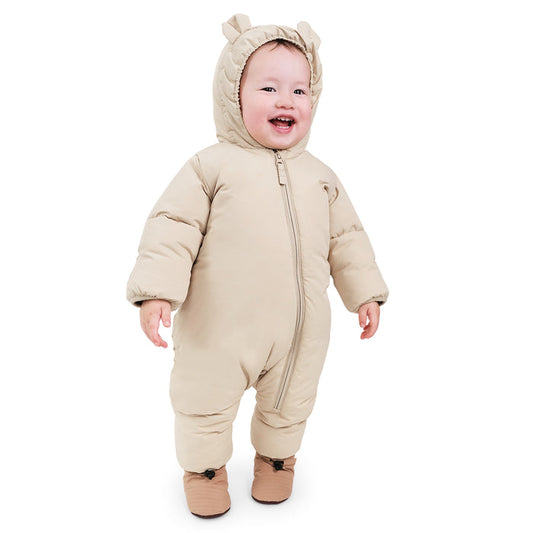 Jan & Jul Toasty-Dry Puffy Suit - Oat