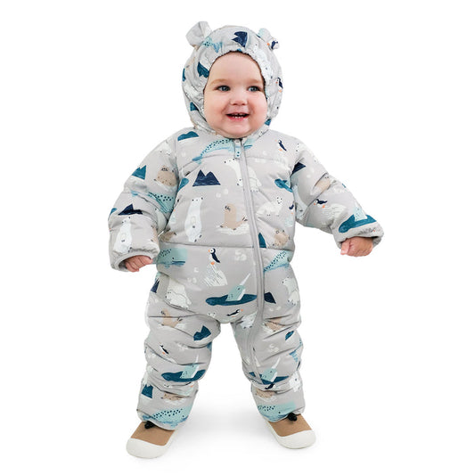 Jan & Jul Toasty-Dry Puffy Suit - Polar Pals