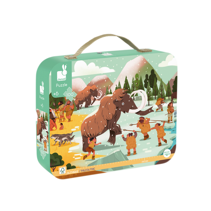 Janod 100pc Prehistoric Frieze Puzzle