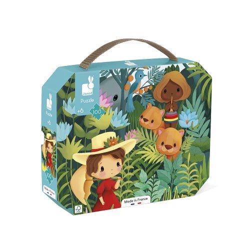 Janod 100pcs Puzzle - Rousseau-Inspired