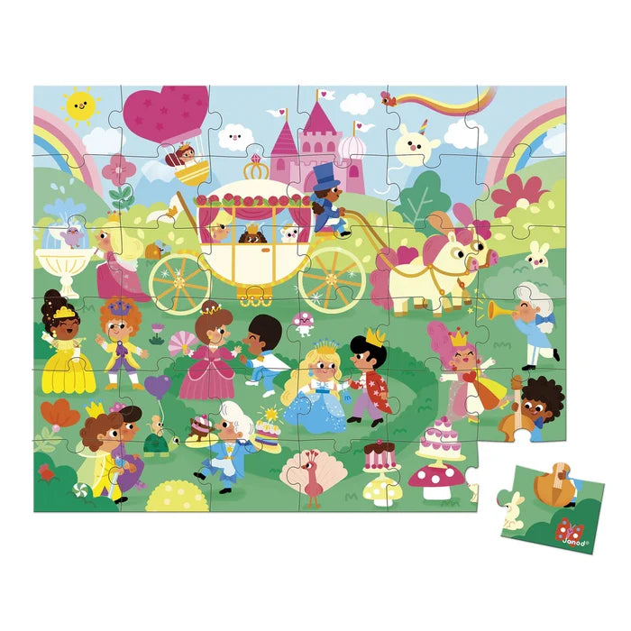 Janod 36pc Puzzle - Princesses