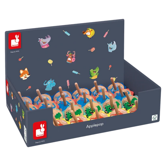 Janod Applepop - Spinning Top Assorted