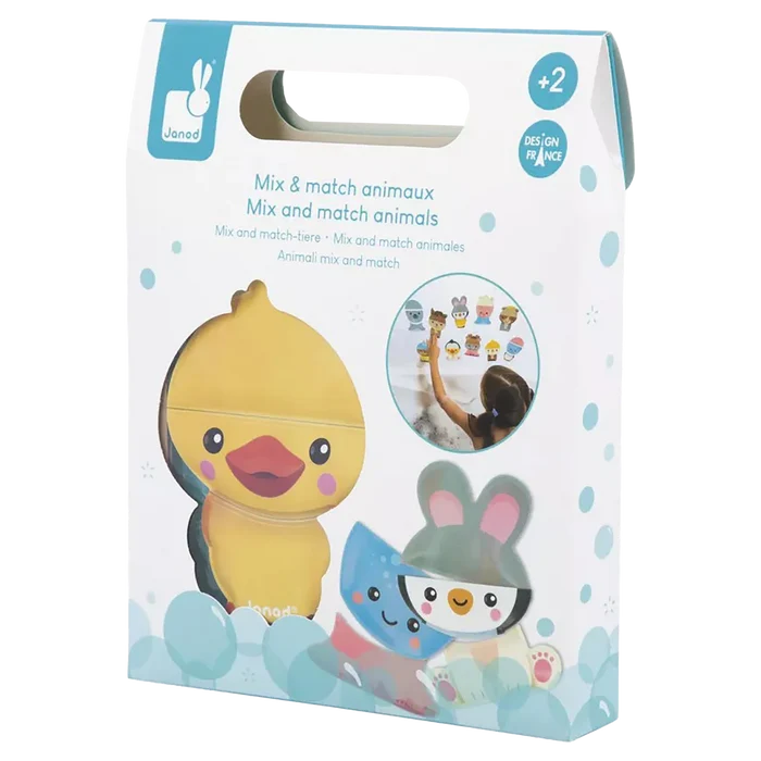 Janod Bath Mix & Match - Animals