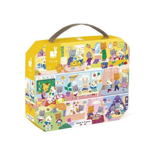 Janod Daily Routine Puzzle - 24pcs