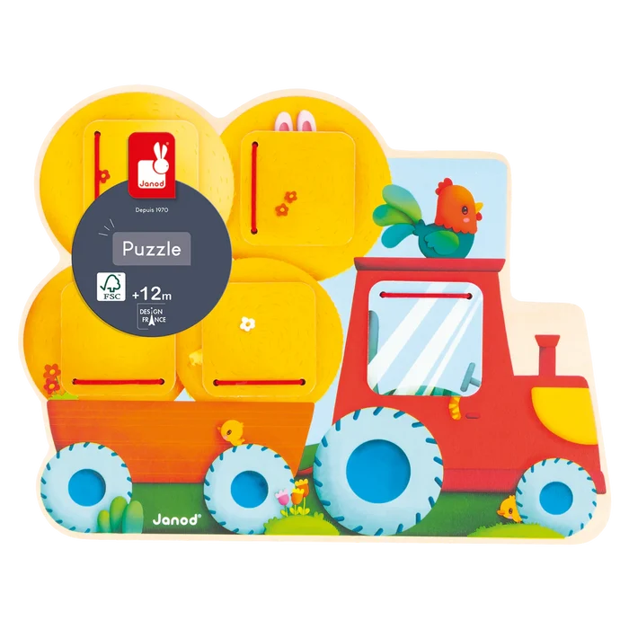 Janod Farm - Seek & Find - Tractor