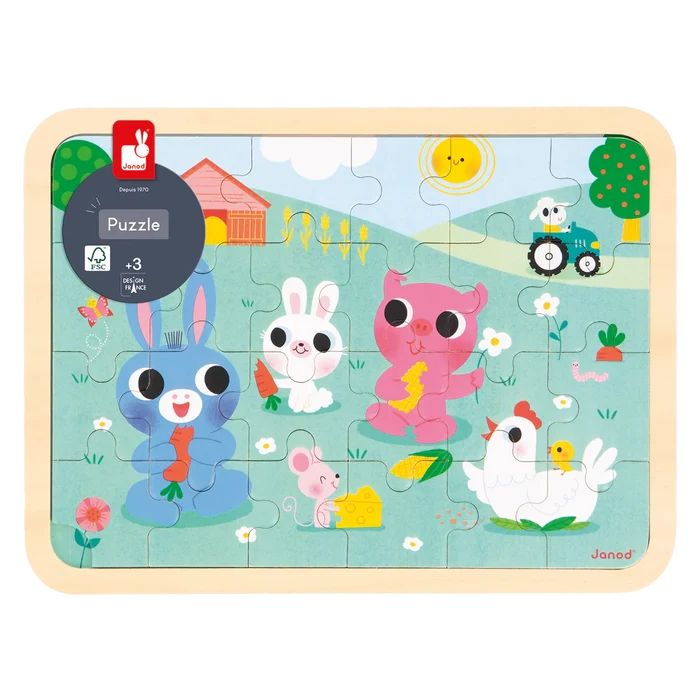 Janod Farm Puzzle