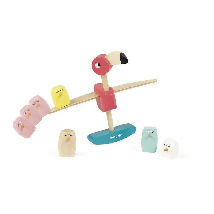 Janod Flamingo Balancing Game