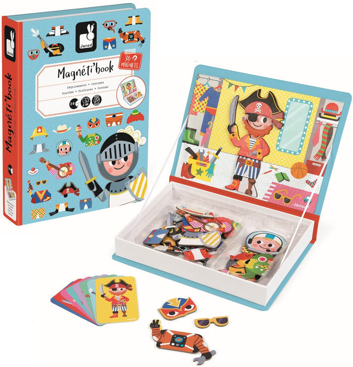Janod Magneti'Book - Boy Costumes