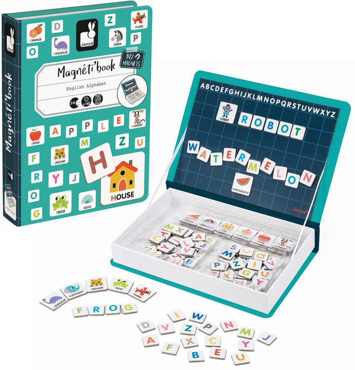 Janod Magneti'Book - English Alphabet