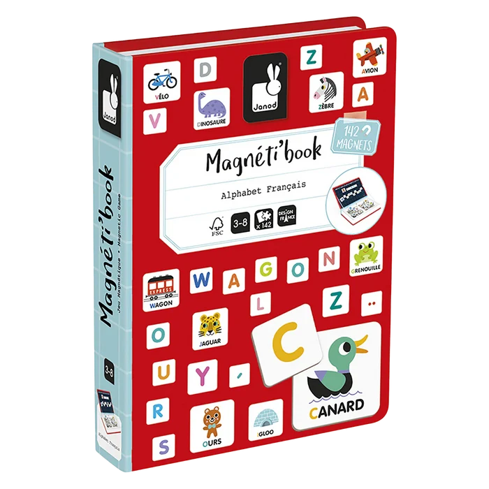 Janod Magneti'book - French Alphabet
