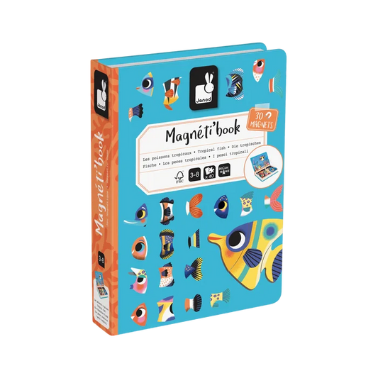 Janod Magneti'book - Tropical Fish