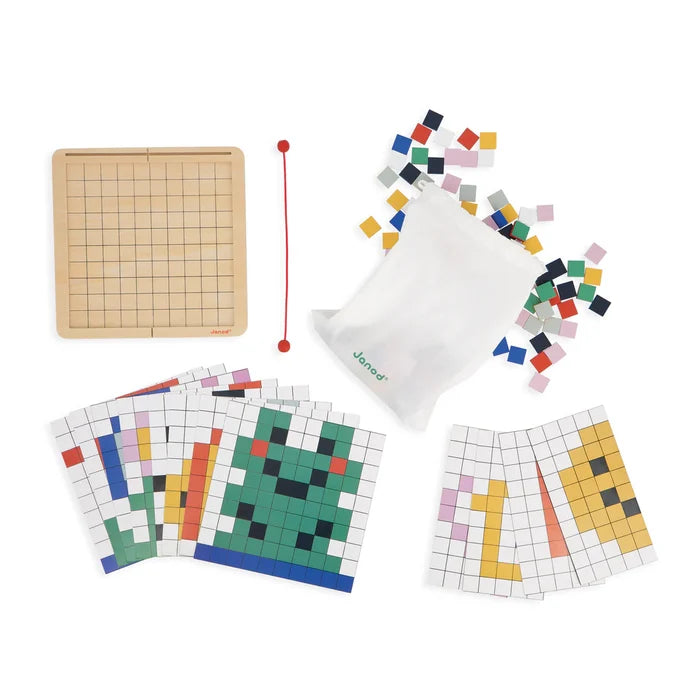 Janod Mosaics - Symmetry and Coding