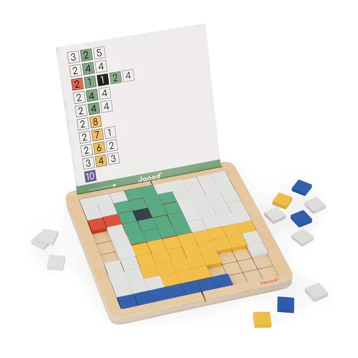 Janod Mosaics - Symmetry and Coding