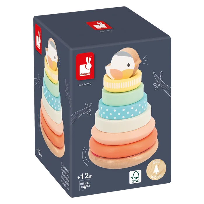 Janod Pure - Stackable Nest