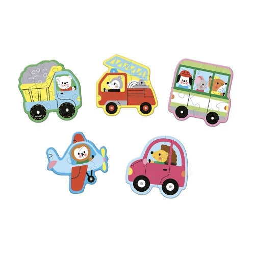 Janod Puzzle - Baby Vehicles
