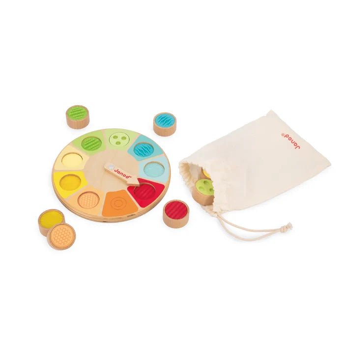 Janod Sensory - Memo Touch Wheel