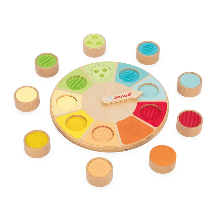 Janod Sensory - Memo Touch Wheel