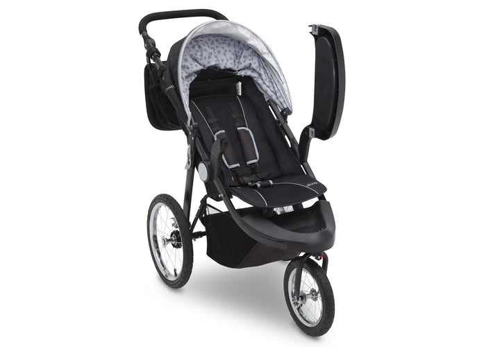 Jeep® Cross-Country Sport Plus Jogger Charcoal Galaxy (2271), Tray Open View