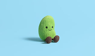 Jellycat Amuseables Soyella Edamame Bean