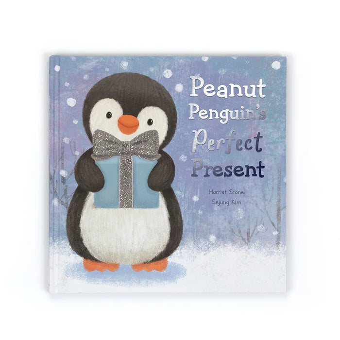 Jellycat Peanut Penguin's Perfect Present - Book