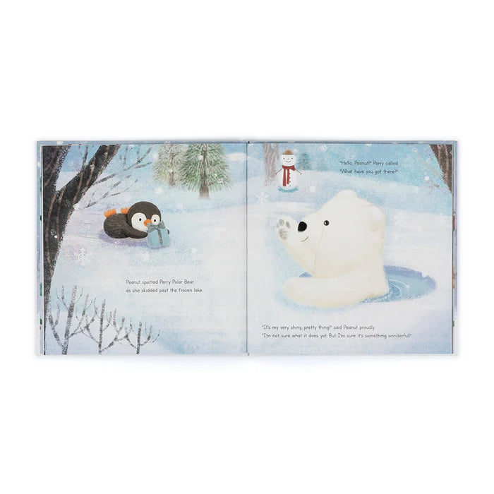 Jellycat Peanut Penguin's Perfect Present - Book