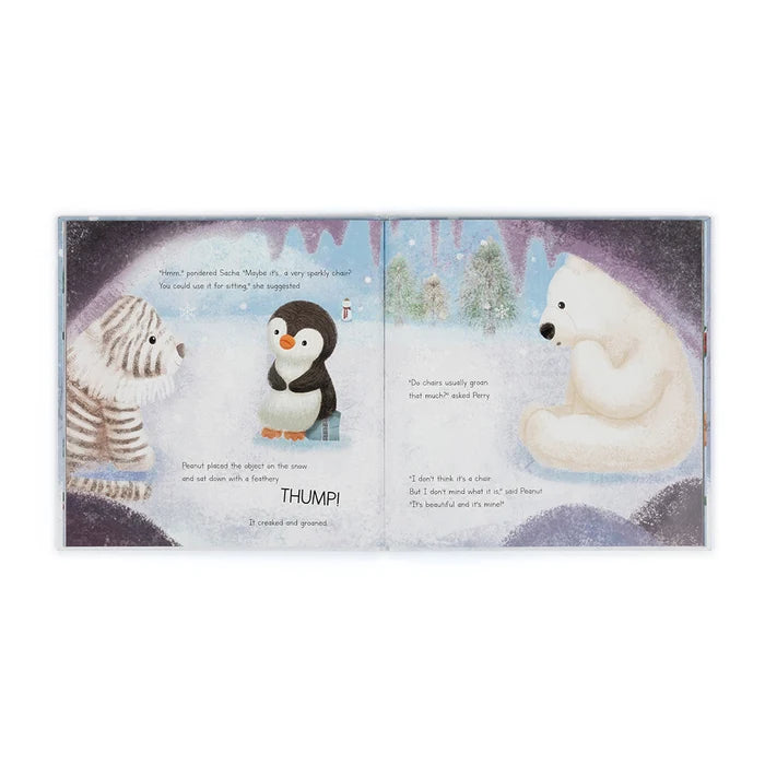 Jellycat Peanut Penguin's Perfect Present - Book