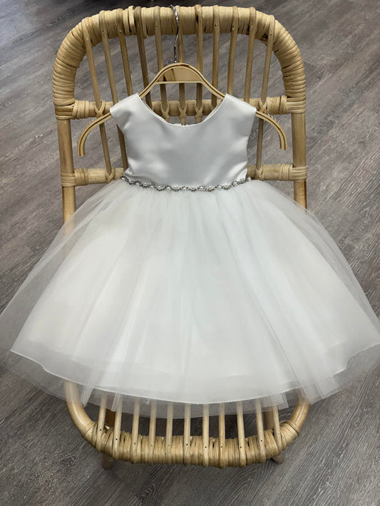 Jolene KD540 Infant Dress - White