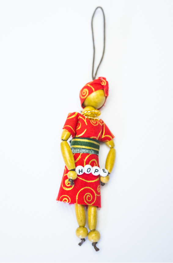 Justice Christmas Doll