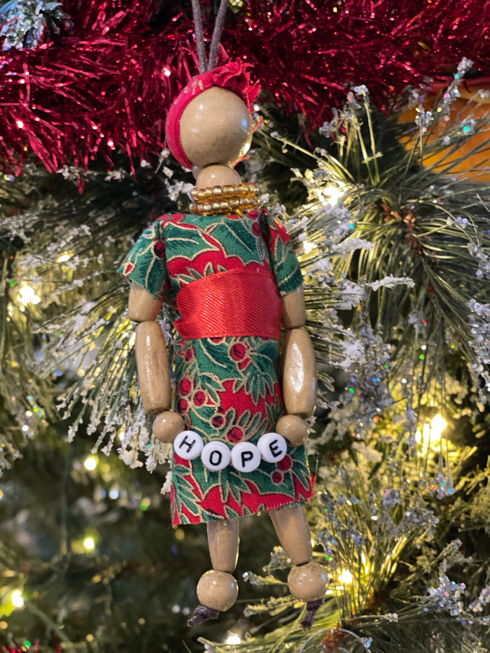 Justice Christmas Doll