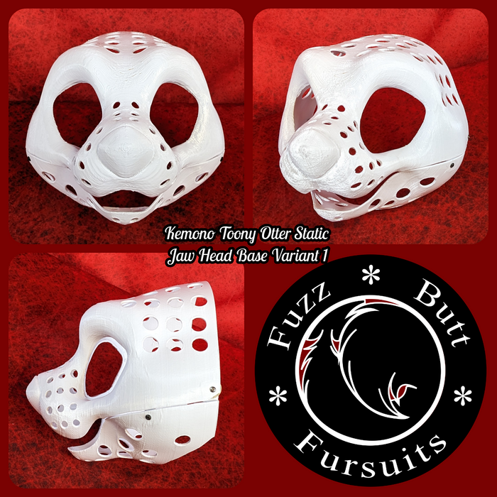 Kemono Toony Otter Static Jaw Head Base Variant 1