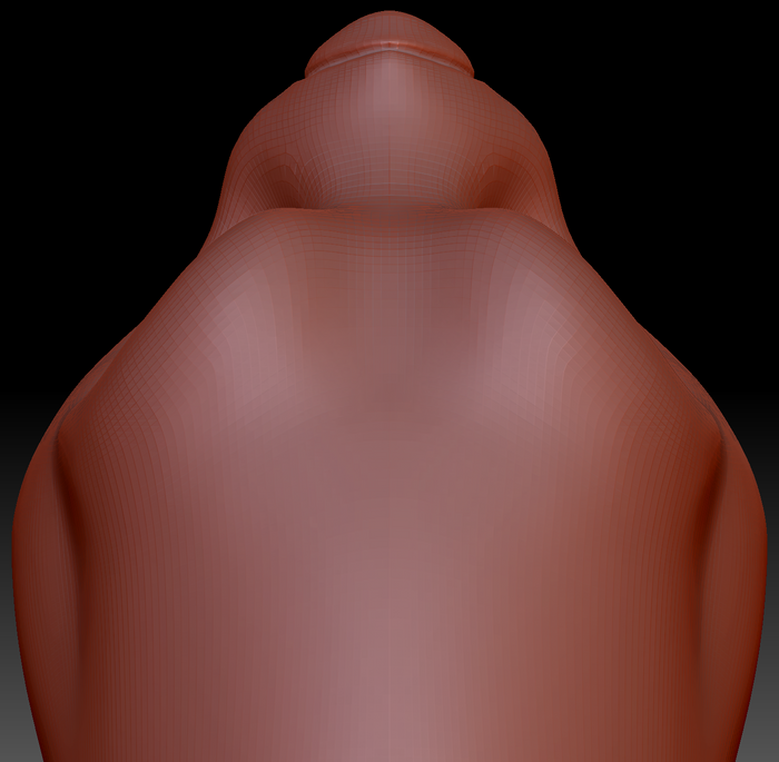 Kemono Toony Otter Static Jaw Head Base Variant 1