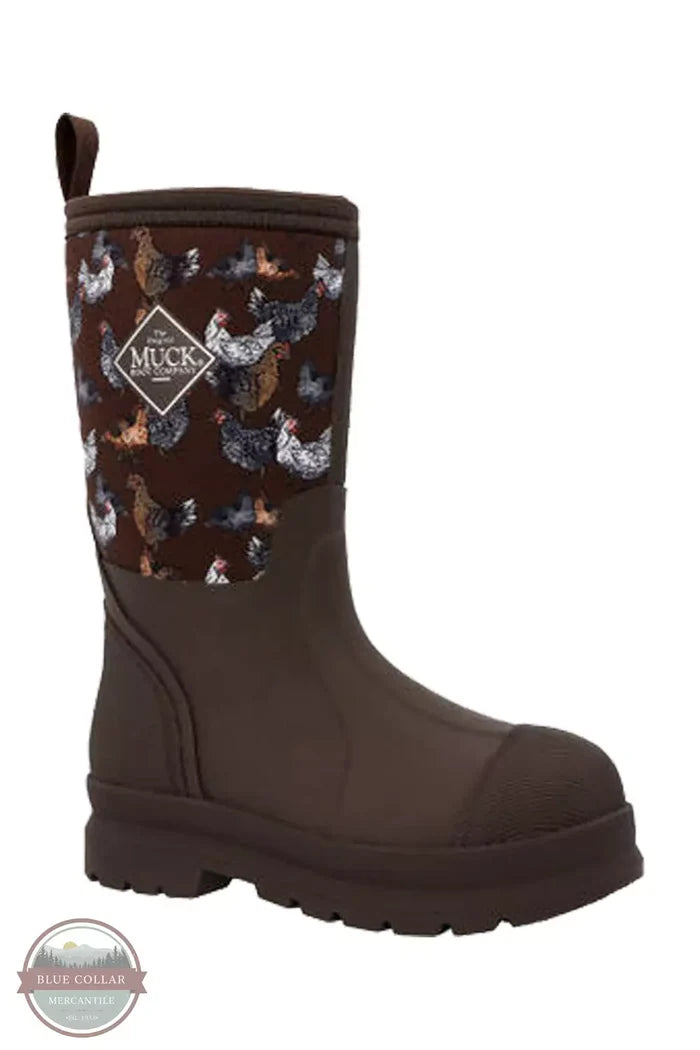 Muck KCH9CK Chicken Chore Boots in Brown Profile View