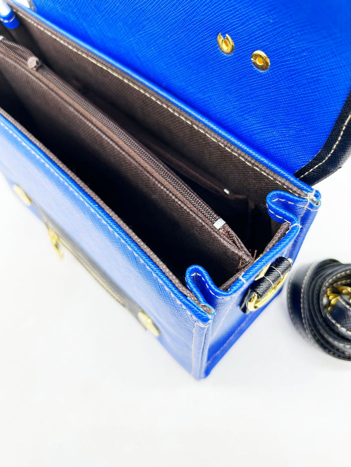 Kinshasa Electric Blue Bag