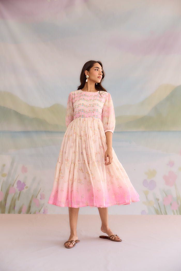 Kriya Chanderi Dress