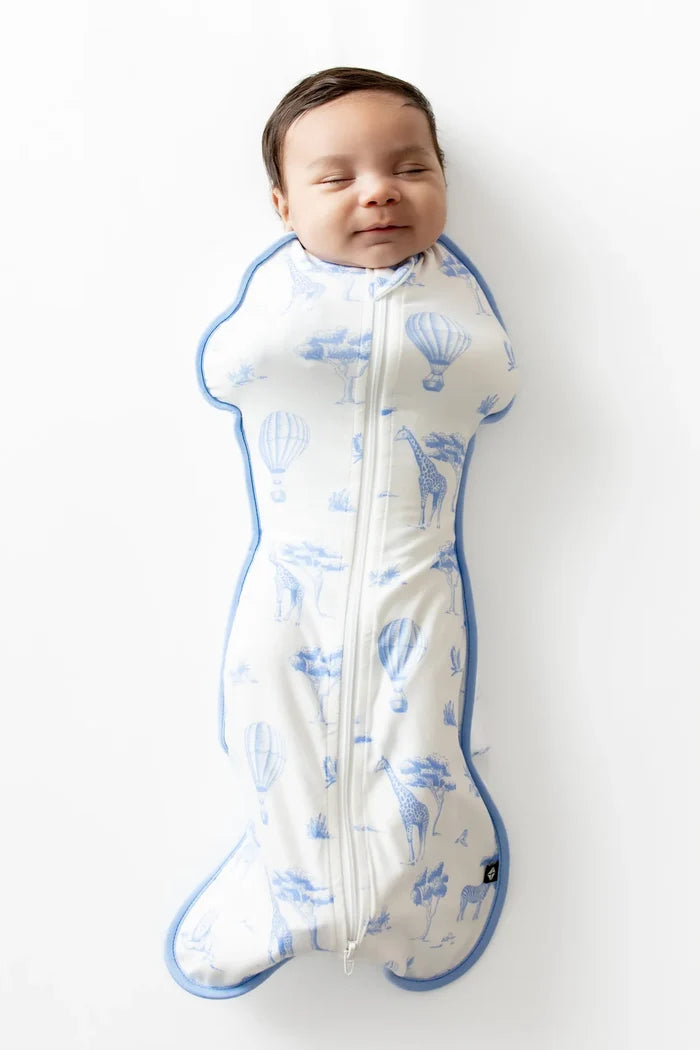 Kyte Baby 0.5 TOG Swaddle Bag - Toile Safari