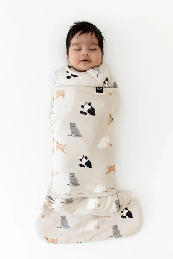 Kyte Baby 1.0 TOG Sleep Bag Swaddler - Fluffy Cat