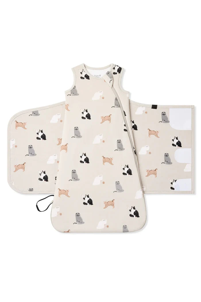Kyte Baby 1.0 TOG Sleep Bag Swaddler - Fluffy Cat