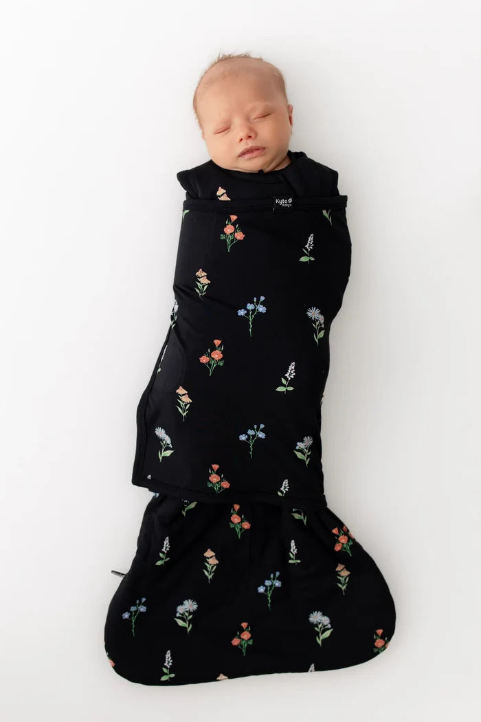 Kyte Baby 1.0 TOG Sleep Bag Swaddler - Midnight Wildflower