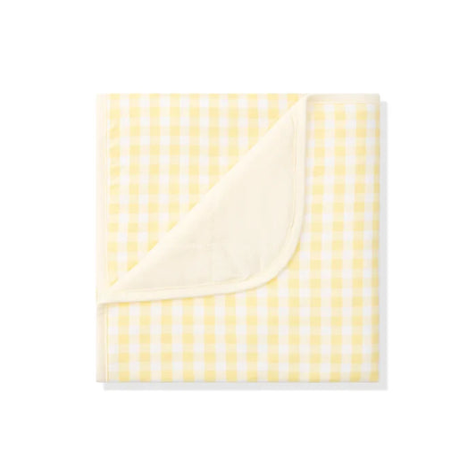 Kyte Baby Baby Blanket - Gingham Chamomile