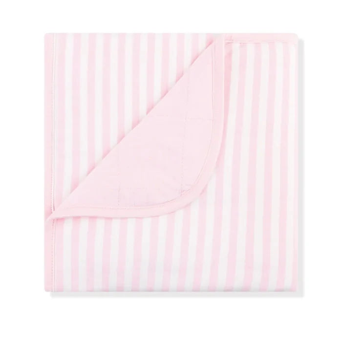 Kyte Baby Baby Blanket - Small Sakura Stripe