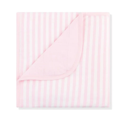 Kyte Baby Baby Blanket - Small Sakura Stripe