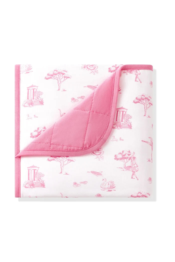 Kyte Baby Baby Blanket - Toile Ballet