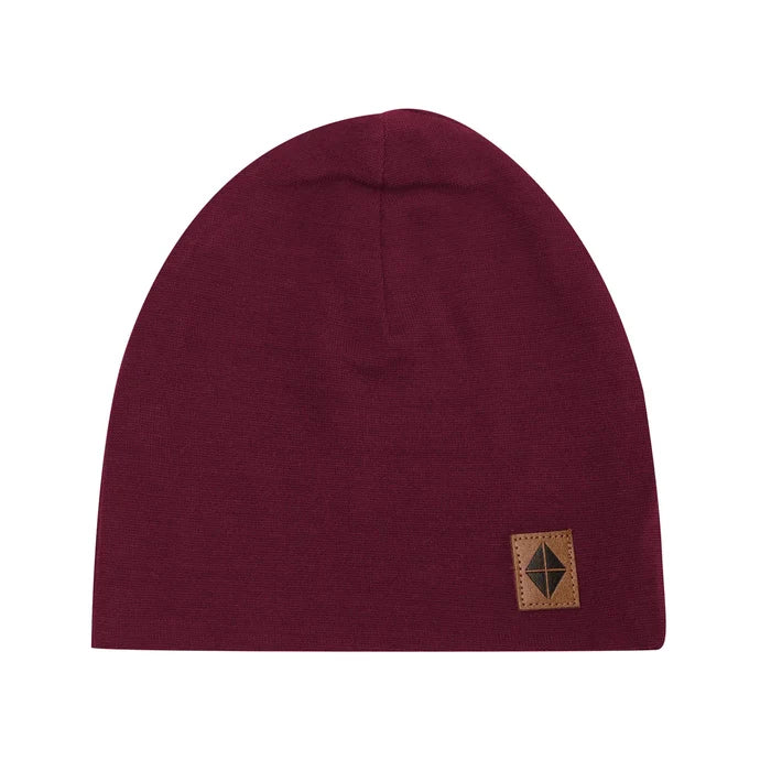 Kyte Baby Bamboo Jersey Beanie - Burgundy