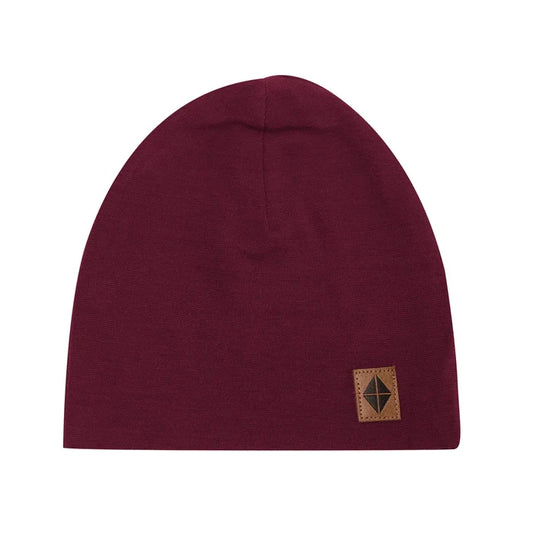 Kyte Baby Bamboo Jersey Beanie - Burgundy