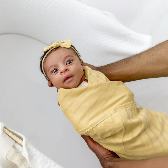 Kyte Baby Bamboo Muslin Swaddle Blanket - Sandcastle