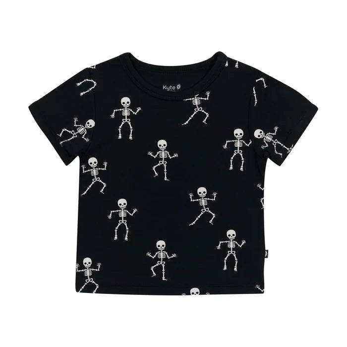 Kyte Baby Basic Tee - Skeleton