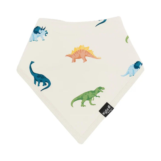 Kyte Baby Bib - Ecru Roar